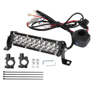Dirt Bike Light Bar LED 60W 2500LM Motorcycle Headlight Kit Switch Universal for 7/8" Handlebars CRF110 CRF230F CRF250F TTR110 TTR110E 2008-2022 KLX110 KLX140 RM85 RMZ250 YZF450 All Years Pit Bike