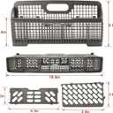 AMI PARTS 8531233 WP8562043 Universal Dishwasher Silverware Basket Replacement Fit for Whirlpool Kitchenaid Dishwasher Utensil Rack Basket, Replaces 8531233,8562043, WP8531233VP