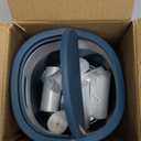 Mini Desk Trash Can with Lid with Trash Bags 180 Pcs Swing-Lid Tiny Countertop Garbage Bin Small Table Top Plastic Covered Waste Basket