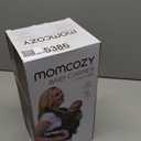 Momcozy Baby Carrier - Ergonomic, Cozy and Lightweight Carrier for 7-44lbs, Effortless to Put On, Ideal for Hands-Free Parenting, Enhanced Lumbar Support, Purehug for Infant to Toddler, Black