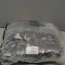 VTRIN Portable Closet Wardrobe for Hanging Clothes 57.3 Inch Large Capacity Clothes Rack with Cover, 10 Storage Organizer Shelves, 1 Hanging Rods and 6 Pockets, Free Standing Closet for Bedroom, Black