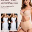 HBselect Tummy Control Shapewear Panties for Women, High Waisted Seamless Body Shaper Briefs Shapewear Girdle Underwear, L