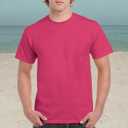 Gildan Adult Heavy Cotton T-Shirt, Style G5000, Multipack (Pink, XXL)