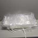 LAMINET C24 Clear 24" Shoulder Coverette-Protect Your Clothes from Dust and Contaminants Plastic Closet Rod Cover