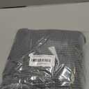 H.VERSAILTEX Super Stretch Individual Seat Cushion Covers, Thick Jacquard Textured Twill Fabric (3 Piece XL Sofa Cushion Covers, Grey)