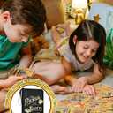 for 4 Pocket Card Binder with 440 Pockets - Trading Card Collection Album Folder for Men Boys Teens Bookstore Design for Sports Cards Game Cards with Zipper Hand Carrying Rope