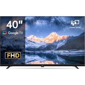 FPD 40-inch Smart TV, 1080p Full HD Google TV with Google Play Built-in Google Cast, HDR 10, Dolby Audio, Voice Remote, Stream Live Television (Palette-Series, CG40-P3, 2025 Model)