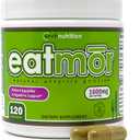 VH Nutrition Eatmor | Weight Gain Pills* for Women and Men | Designed for Women with Gentian, Ginger, Alfalfa | 120 Easy-to-Swallow Capsules