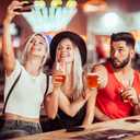 Highball Glasses Set of 4 (18 Ounce), Lead-Free Crystal Tall Drinking Glasses for Water, Cocktail & Beverage