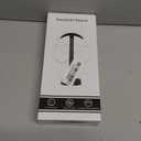 VICHYIE Headphone Stand for AirPods Max, Headset Holder with Aluminum Supporting Rod, Heavy Base Desk Stand Headphones Support Accessory for All Headphones - Black