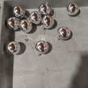 Christmas Baubles Shatterproof Silver, Christmas Tree Decorations Ball Ornaments Balls Xmas Hanging Decorations Holiday Decor - Shiny,Matte,Glitter