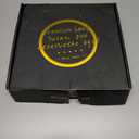 10" Oak Wood Lazy Susan Turntable Organizer, Lazy Susan for Cabinet Dining Table Pantry Kitchen Countertop Spice Bathroom Vanity Tray for Counter Dresser Sink Soap Holder Coffee Table Bar Decor Black