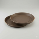 15 Inch Plant Saucer,  Plant Plates to Catch Water, Pebble Tray for Plant Humidity, Flower Pot Saucers for Indoor and Outdoor Garden(2PCS)