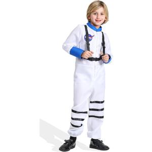 Lrrtwer Kids Astronaut Costume Astronaut Outfit Space Jumpsuit Boy L 