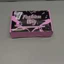 Eawwii Long Blonde Wig with Bangs for Women- Dark Root to Blonde, 4x4 Realistic Scalp, Free Parting, Layered Hairstyle Synthetic Heat Resistant for Daily Party Use 26 inch