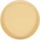 M METERXITY Ceramic Plant Saucer, 6.3 Inch Plant Water Catcher Tray, Plant Pot Saucers for Indoor/Outdoor Plants/Flower Drainage Drip Water Tray [Round Yellow]