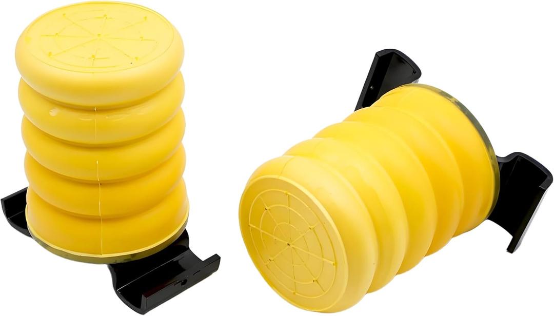 Rear Air Helper Spring Kit Fit for Mitsubishi Triton Nissan Titan Frontier Toyota Tundra Tacoma Prerunner Hilux Vigo 4 X 2 4 X 4 2000-2020, Auxiliary Spring Rear Air Helper Springs Replace SSR-610-54