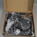 Sliding Gate Hardware Kit, Sliding Deck Gate Kit, Anti Sag Gate Kit | Heavy-Duty Galvanized Steel Construction, Comes with Smooth Silent Rollers, Fits 2x4" or 2x6" Rails, 1.5" thickness