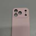 Vooii Magnetic for iPhone 17 Pro Case, Compatible with Magsafe (Premium Liquid Silicone) (Integrated Camera Control Button) Full Body Protective Anti Scratch Microfiber Lining 6.3", Chalk Pink