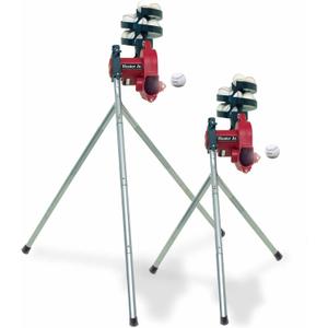 Heater Sports Junior Baseball Pitching Machine, Portable, and Adjustable with Variable Speed and Angle, Perfect for Kids' Batting Practice, Skill Development, and Backyard Training