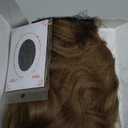 Light Brown Wig for Kids Girls Short Brown Wig with Air Bangs Child Wavy Curly Wigs Heat Resistant Synthetic Wigs with Cap