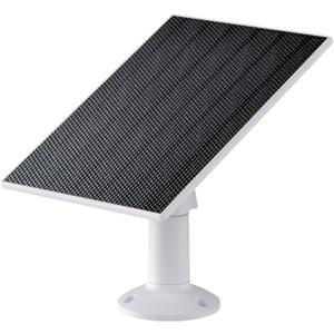 Solar Panel - Compatible with Wyze Cam Outdoor v1/v2 and Battery Cam Pro, Continuous Power with 2.5W 5V Charging