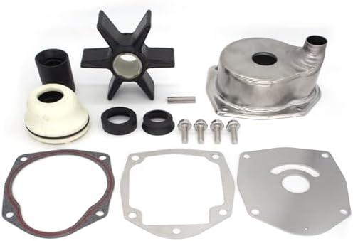 QuickMarine 8M0094529 Water Pump Impeller Repair Kit for Mercury Marine 65-150 HP EFI Outboard Motors Replacement 8M0057715 Sierra 18-3691 Boat Engine