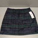 Womens High Waist Plaid Skirt Bodycon Pencil Wool Mini Skirts M