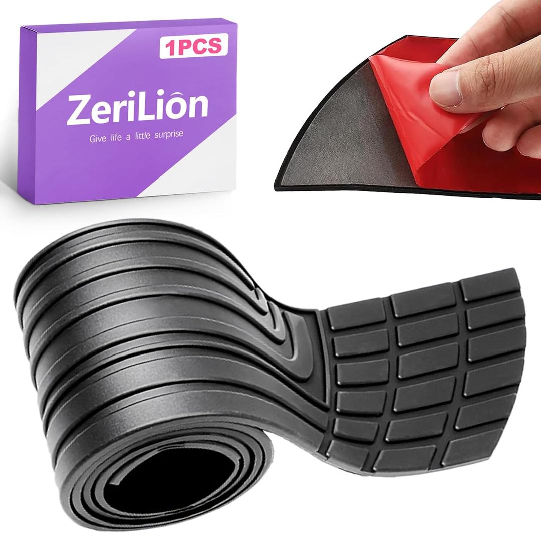 Rubber Anti-Scratch Universal Car SUV Truck Rear Bumper Protector Guard Bumper Guards for Cars (41 x 3.1Inch)