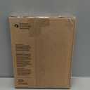 Bemis 550TTT Open Front Durable Wood Toilet Seat, Secure Hinges Stay Tight, Made in USA, Round, White