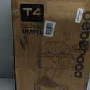 T4 Pet Stroller for Small Medium Dogs, Cat Strollers for 2 Cats, 4 Wheels Folding Pet Stroller for Cats with Pad, Canopy and Cup Holder, Black