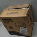 COWSAR Ice Maker Countertop, Portable Ice Machine with Self-Cleaning, 26.5 lbs/24Hrs, 8 Ice Cubes in 6 Mins, Ice Basket and Scoop, Ideal for Home, Kitchen, Bar, Camping (Dark Black)