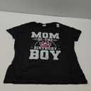 Mom of the Birthday Boy Bowling Bowler T-Shirt Large