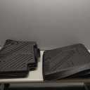 LASFIT Floor Mats for KIA Optima 2020 2019 2018 2017 2016 & Hyundai Sonata & Hybrid 2019 2018 2017 2016 2015, All Weather TPE Custom Fit Accessories Floor Liners 1st & 2nd Row Car Mats, Black