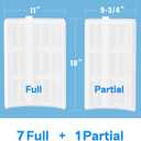 Cryspool 1003 DE Filter Compatible with FNS Plus 36, Jandy dev36, DE3620(DEX3600DA), 59001800, FS2003, PFS1836, FC-9530, PG-1903, FG-1003, 7 Full + 1 Partial, 36 Sq.Ft DE Grid, 18 inch Height, 1 Set