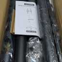 KKTONER Mobile TV Cart for 23 to 65 inch LCD LED Flat Screen/Curved TVs Floor TV Stand on Wheels with Height Adjustable Shelf Max VESA 400x400mm Rolling Floor TV Trolley Holds up to 88lbs