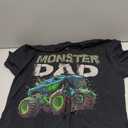 Monster Truck Dad Family Matching Monster Truck Lovers T-Shirt (Black, XL)