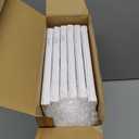 Nezyo 12 Sets Paint by Numbers with Frame for Adult Beginners Canvas, DIY Acrylic Paint by Number Canvas for Painting Party and Classroom Activity and Gift for Birthday, 8 x 8 Inch(Winter)