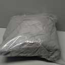 Crib Mattress Protector Sheets Waterproof 2 Pack, Quilted Crib Mattress Pad Cover Fitted Fits for Baby Toddler Bed Mattress, Grey, 52 x 28