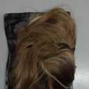 Long Blonde Wig for Women Middle Part Ombre Blonde Wavy Wigs Natural Looking Synthetic Heat Resistant Fiber Wigs for Daily Party Use (26 Inch)