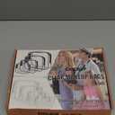 4 Pieces Clear Cosmetic Bags Bulk TSA Approved Toiletry Bag for Travel PVC Waterproof Clear Makeup Pouch with Zipper for Men and Women Carry-on Travel Essentials (Multisize, Black)