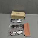 CCVOO 1.5 Oprah Style Reading Glasses for Women, Stylish Eyeglasses, Blue Light Readers for Women