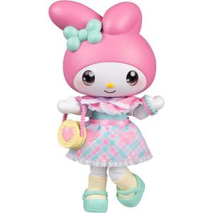 Hello Kitty and Friends Premier 8-Inch Articulated Figure - Classic My Melody Series 1 Poseable Doll - Officially Licensed Sanrio Product - Ages 6+