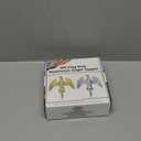 NQ Flag Pole Eagle Topper Ornament, Aluminum Alloy Eagle Finial for 20'/25'/30' Telescopic/Sectional FlagpoleBlack,7inch