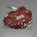 BETGINY Christmas Tablecloth 60 Inch Round Gold Love Heart Shape Red Snowflakes Tablecloths Fabric Farmhouse Xmas Winter Holiday Table Cloth Decorative for Picnic Party Home Indoor Outdoor