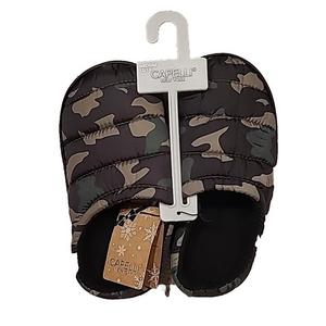 Capelli Camo Scuff Youth Boys Green Casual Slippers  Size 1/2