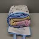 Jay Franco Bluey & Bingo Toddler Comforter Set - 4 Piece Bed Set Includes Sheet Set & Pillow Covers - Super Soft Clouds & Stars Kids Bedding