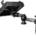 RAM MOUNTS No-Drill Laptop Mount for 20152026 Ford F-150 & 20172026 F-250F-550, Seat Bolt Vehicle Mount with Dual Swing Arm, Adjustable Tele-Pole and Tough-Tray for 10"-16" Laptops RAM-VB-195-SW1