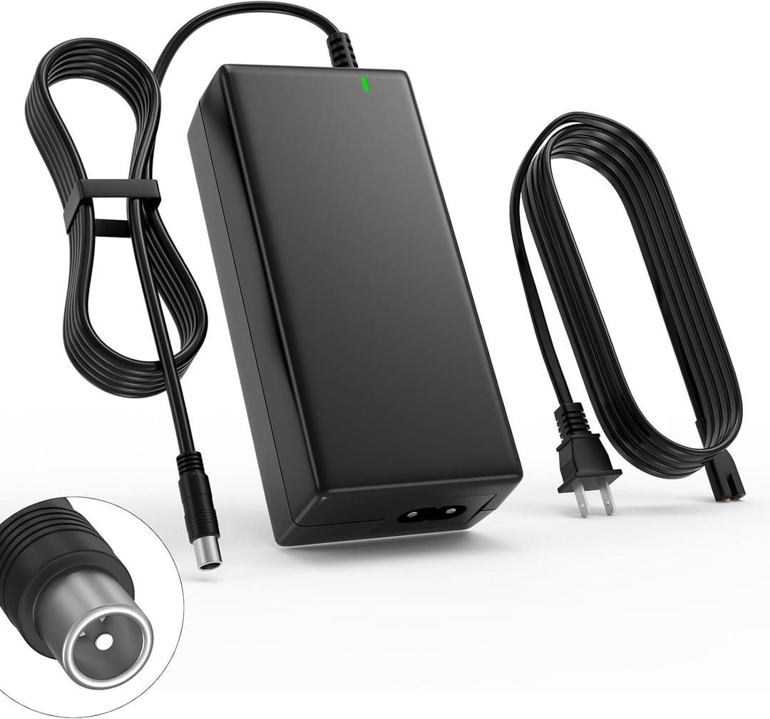 Replacement for Segway Ninebot ES1 ES2 ES4, 42V 2A Power Charger Adapter Cable for Xiaomi M365, Spin, Skip, Bird, Lime, Lime-S for 36V Li-ion Battery