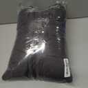 ASPO Men's Packable Puffer Jackets Winter Lightweight Detachable Hood Water-Resistant Down Coats Warm Insulated Hiking Travel (Black)